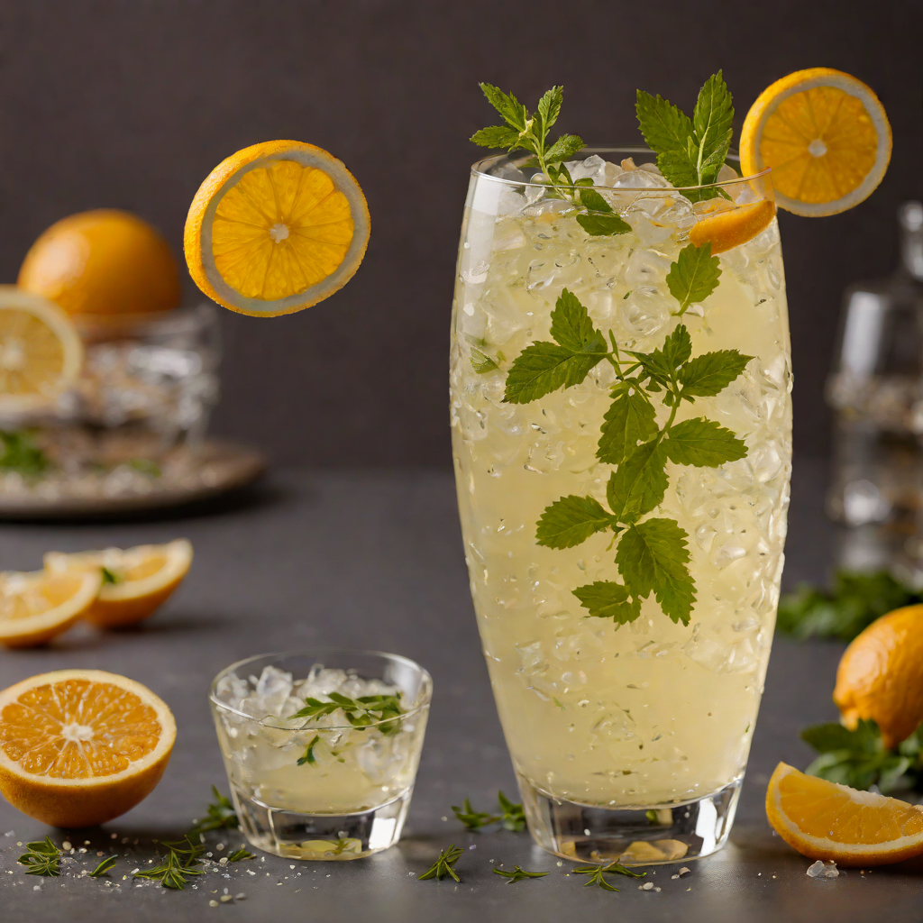 Elmhurst Citrus and Herb Fizz
