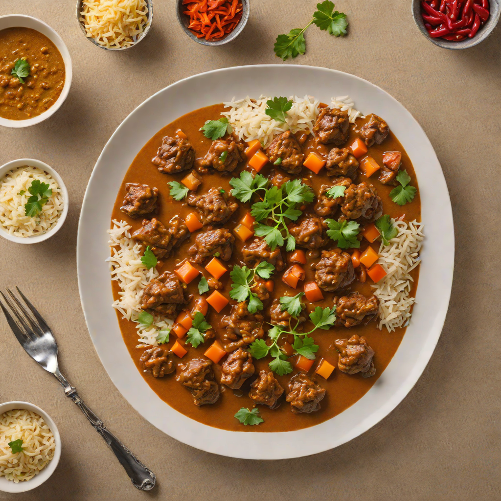 Spiced Maharaj Indian Grill Lamb Curry
