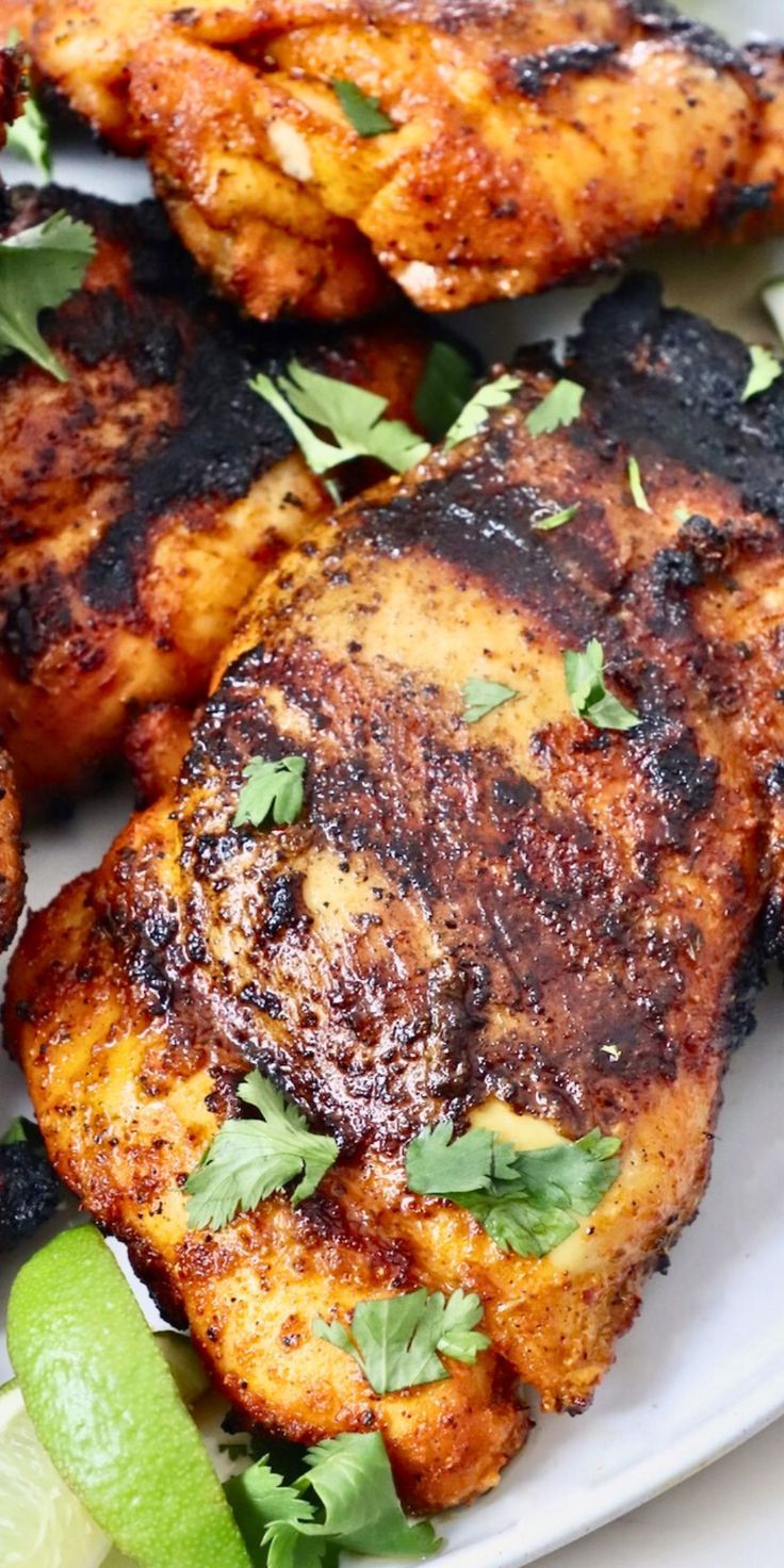 Pan-Seared Chicken with Puerto Rican Sofrito and Citrus Glaze