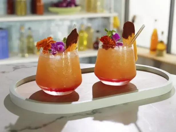 Spiced Mango Tiki Punch