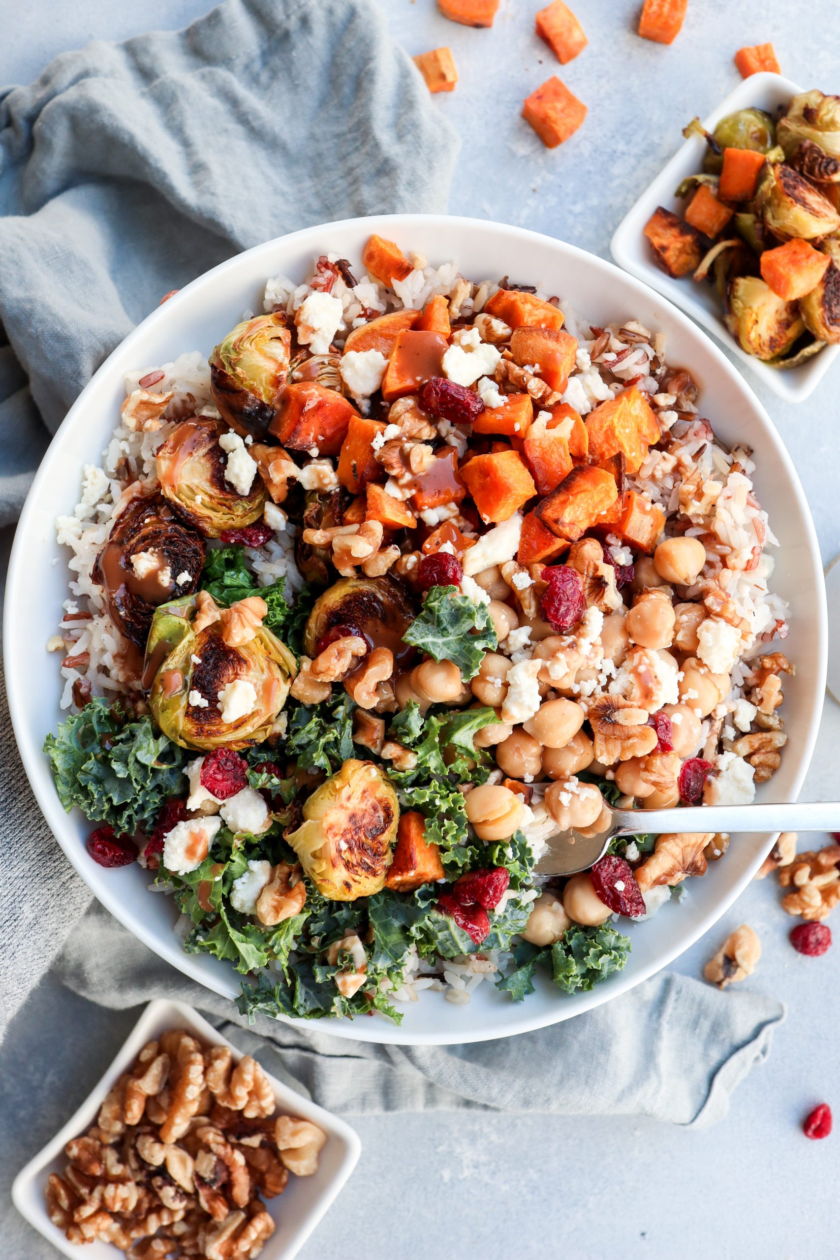 Native Harvest Grain Bowl with Lemon-Herb Vinaigrette