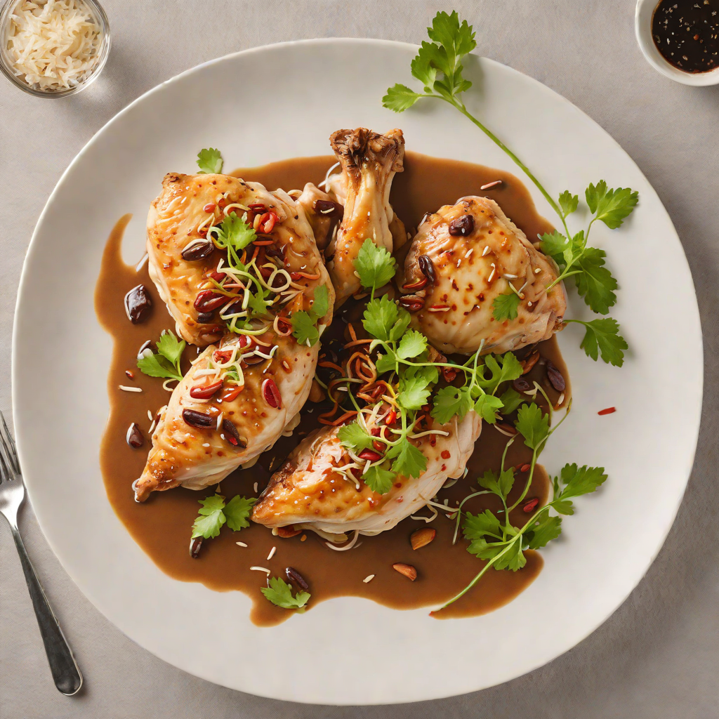 Pan-Seared Chicken with Tamarind and Coconut Sauce