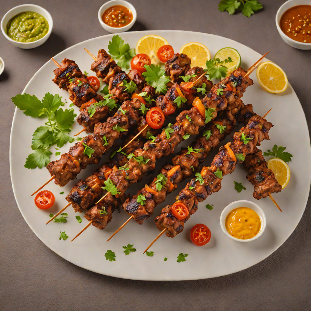 Maharaj Indian Grill-Inspired Tandoori Spiced Lamb Kebabs