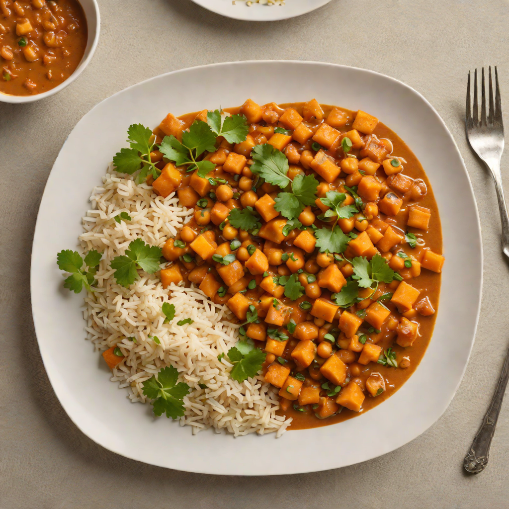Boredom-Busting Sweet Potato and Chickpea Curry
