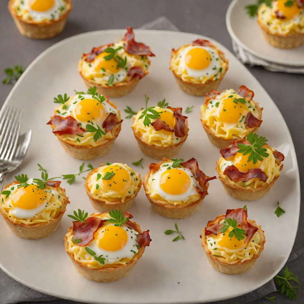 Bacon and Egg Muffin Cups with Cheddar and Chives