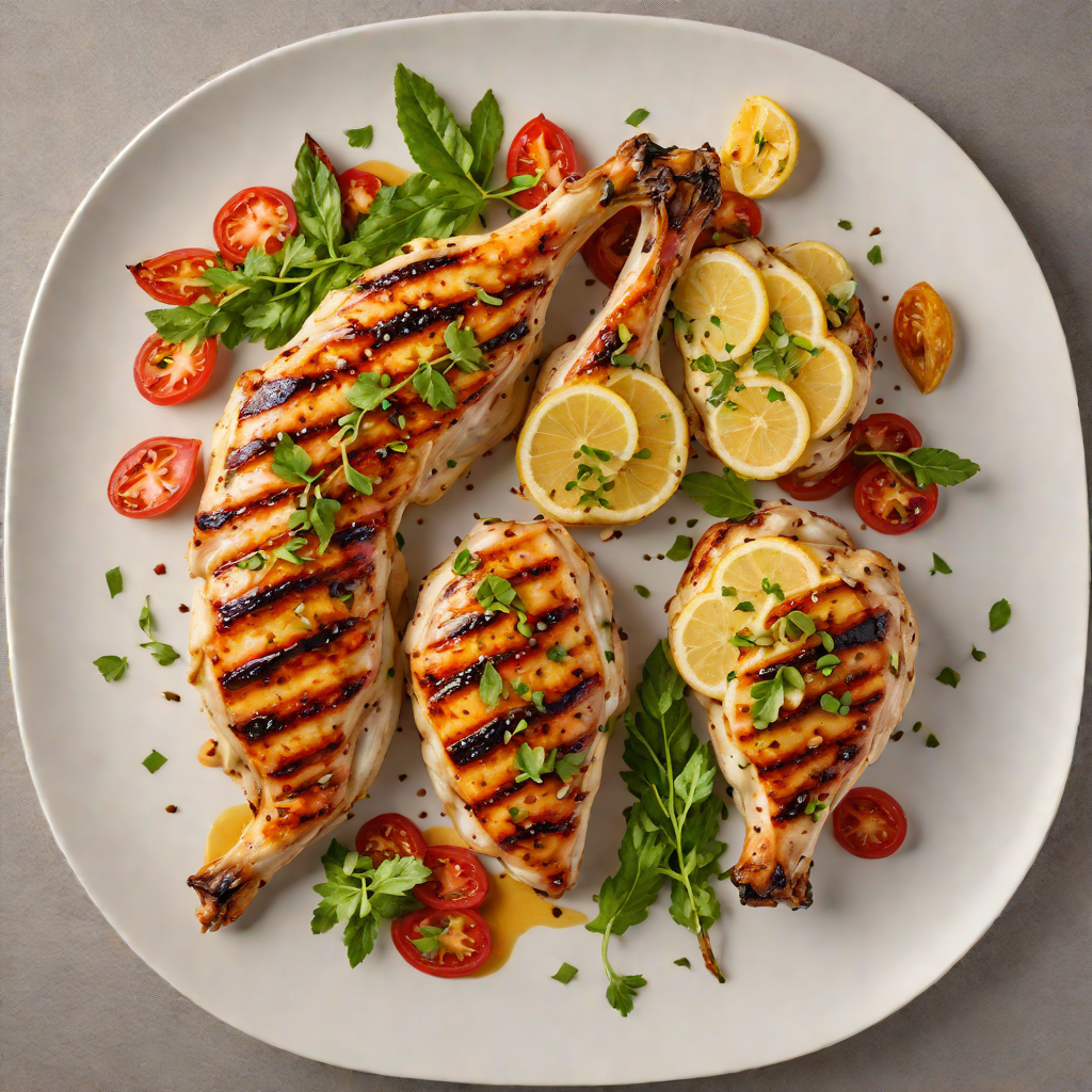 Grilled Vanilla-Infused Madagascar Vanilla Chicken