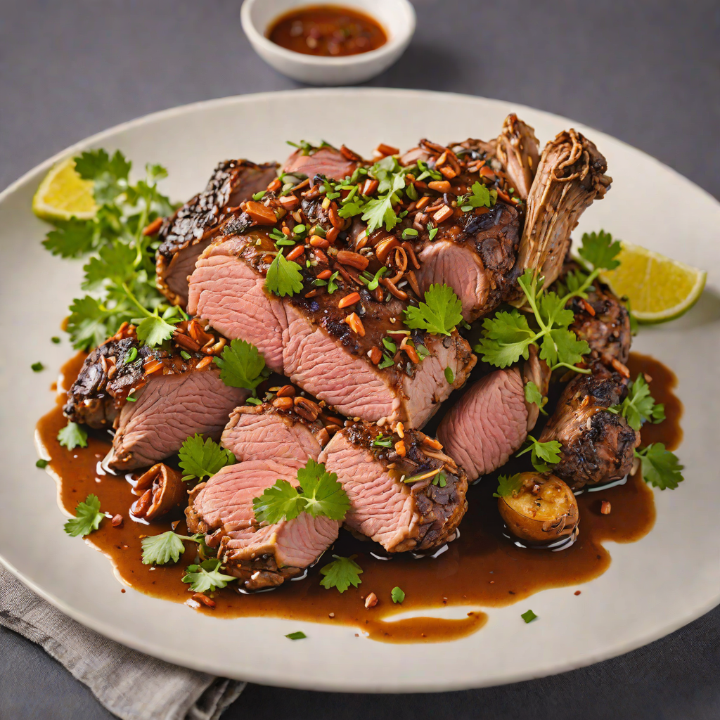 Slow-Roasted Lamb Shoulder with Coriander and Cinnamon