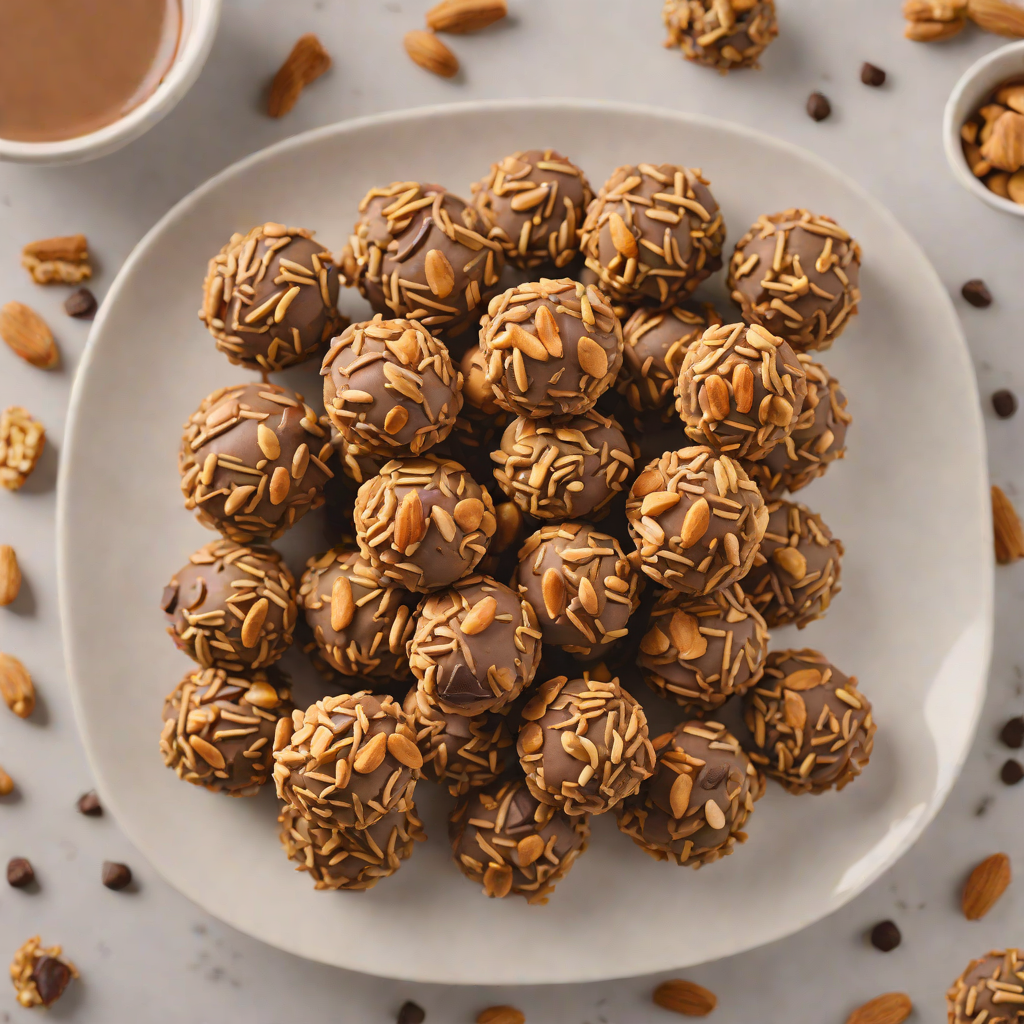No-Bake Peanut Butter Cocoa Energy Bites