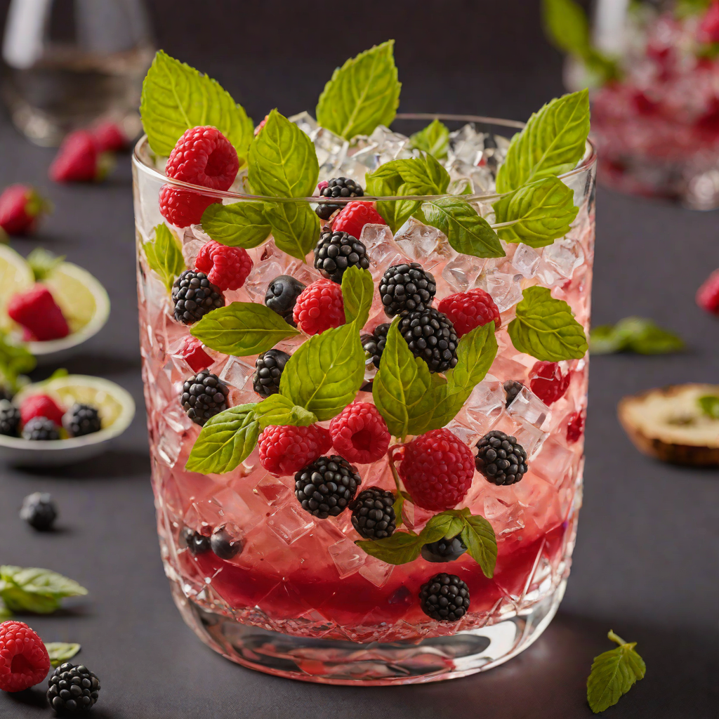 Trendy Berry Basil Smash