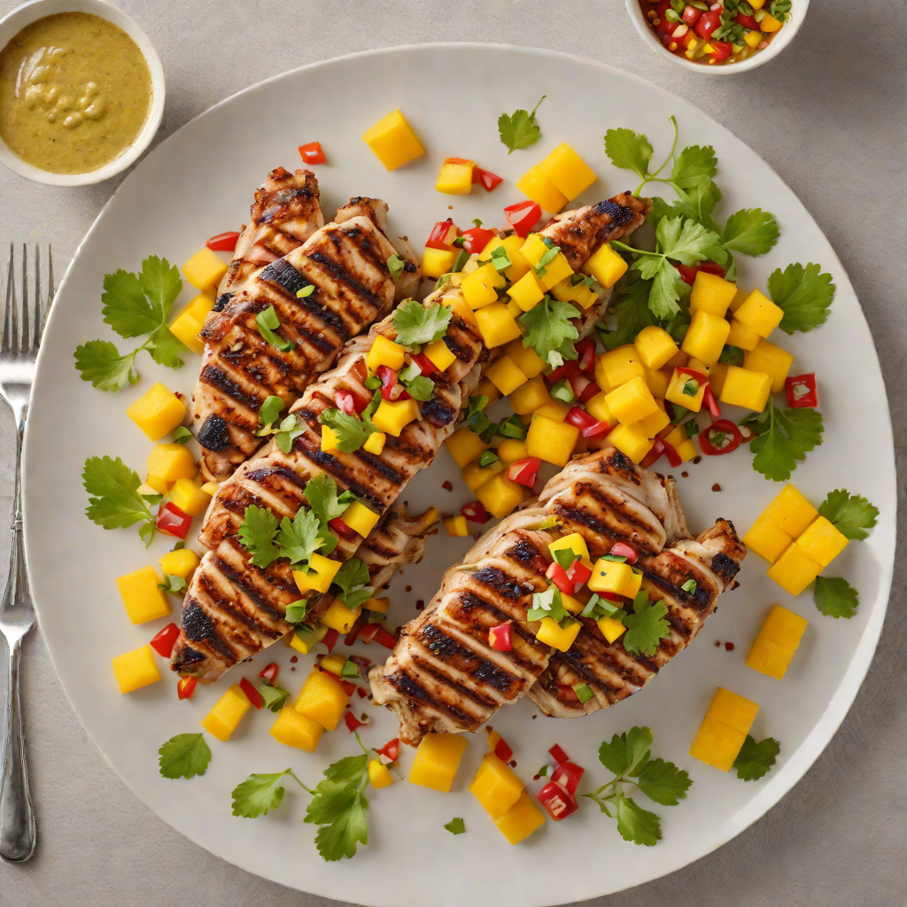 Pan-Seared Jerk Chicken with Mango Salsa