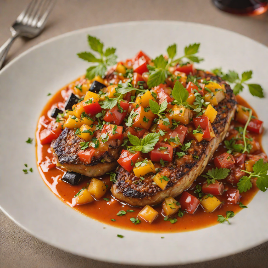 French Bistro-Style Ratatouille with Herbed Tomato Sauce