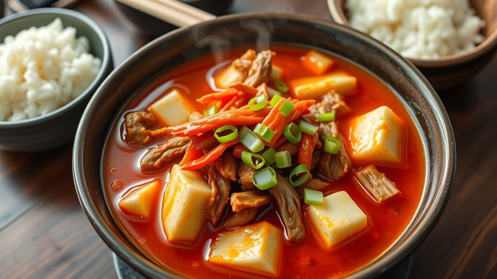 Signature Korean Kimchi Jjigae