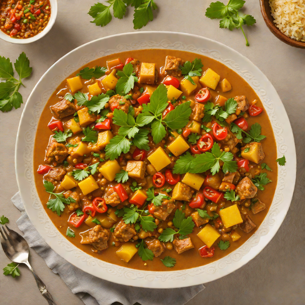 Coconut-Simmered Ethiopian Vegetable Curry with Berbere