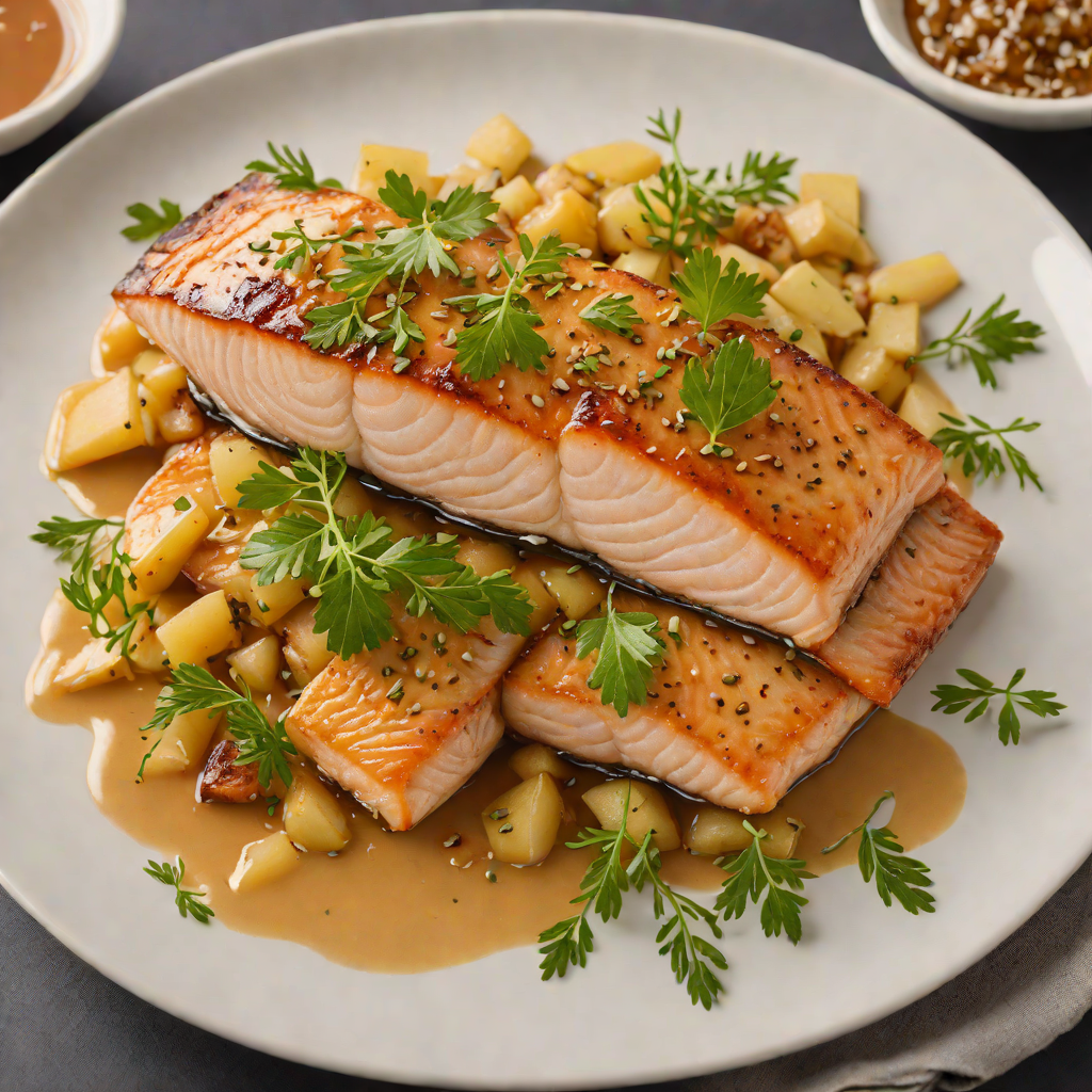 Pan-Seared Arctic Char with Northwoods Maple Glaze