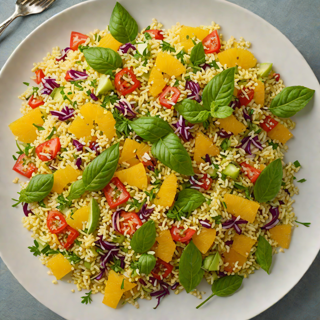 Compass Rose Citrus and Herb Couscous Salad