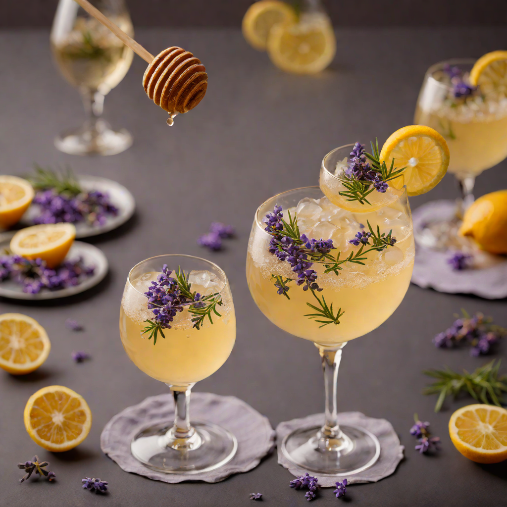 Honey-Lavender Sparkling Refresher