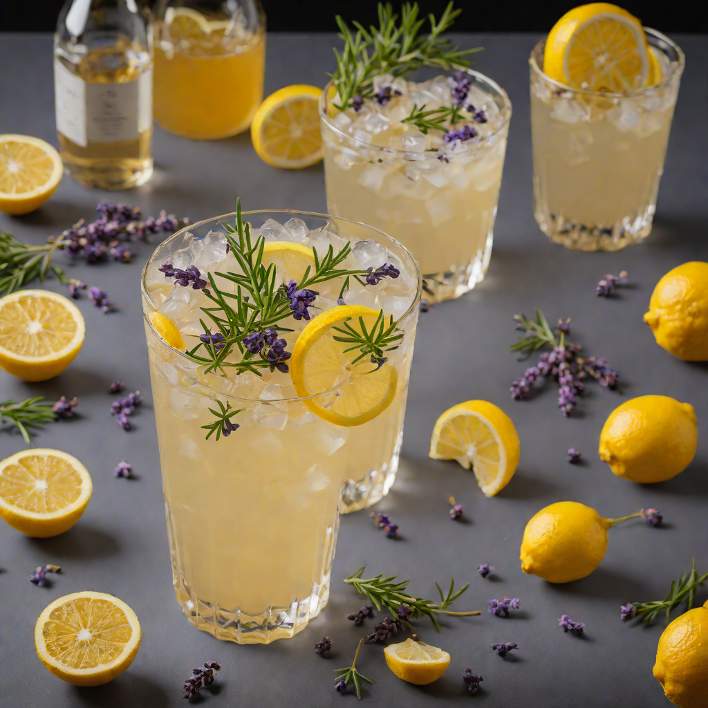 Honey-Lavender Vodka Lemonade