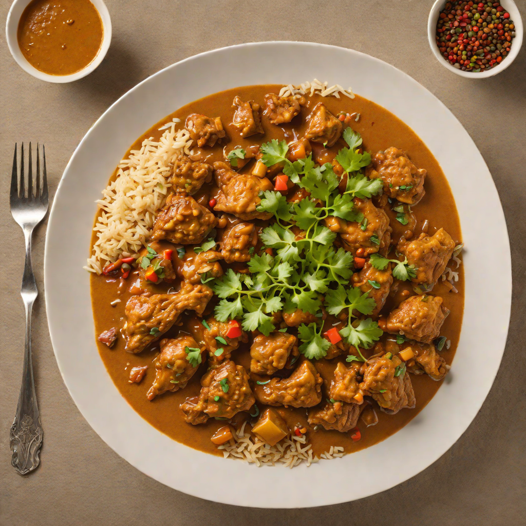 Slow-Cooked Ethiopian Chicken Curry with Toasted Spices