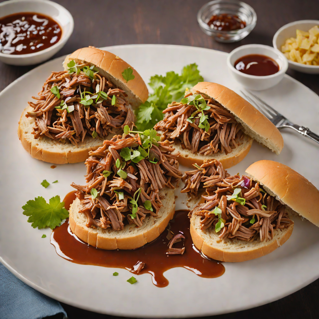 Slow-Smoked Pulled Pork with Tangy Vinegar BBQ Sauce