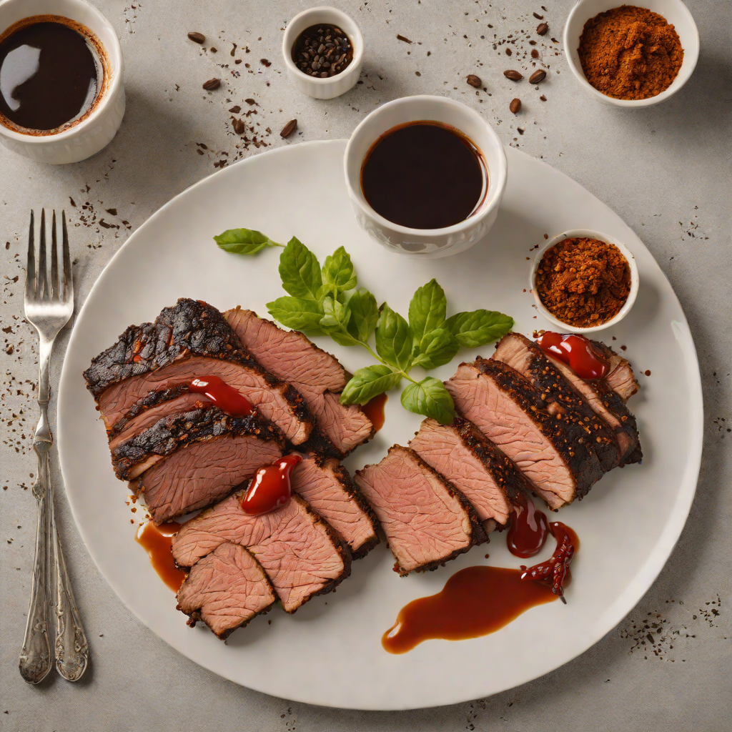 Farmhouse Smoked Brisket with Coffee and Chili Rub