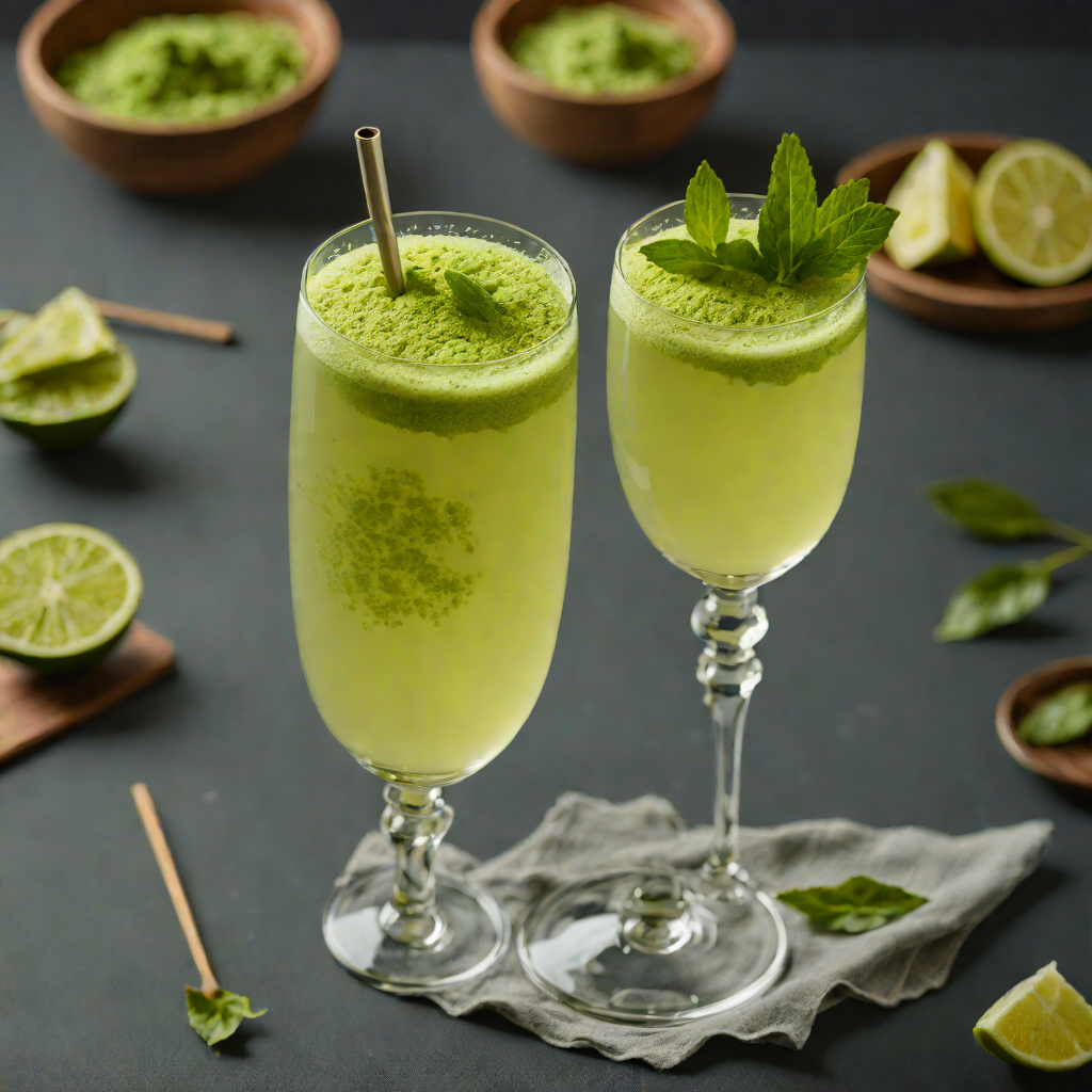 Green Tea Matcha Fizz