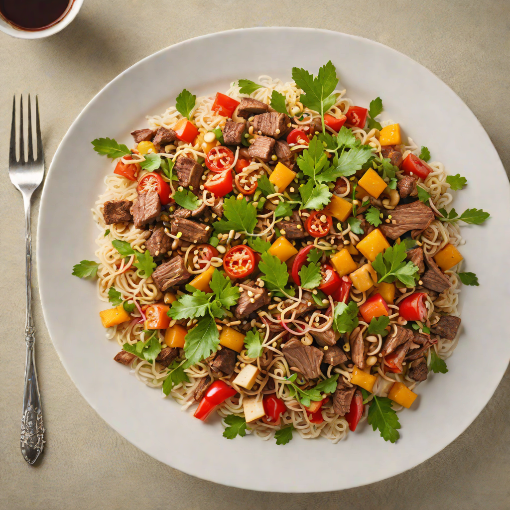 Kangaroo Stir-Fry with Bush Tomato and Macadamia Nuts