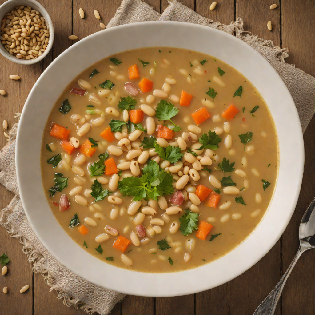 Rustic Toledo Vegetable and White Bean Soup