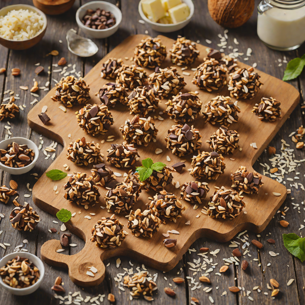 No-Bake Coconut Chocolate Oat Clusters