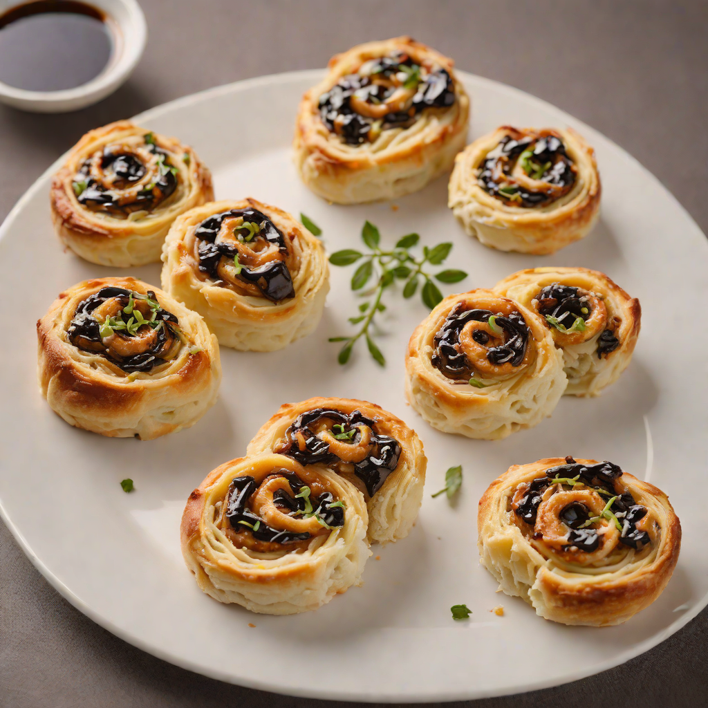 Roasted Vegemite and Cheese Scrolls