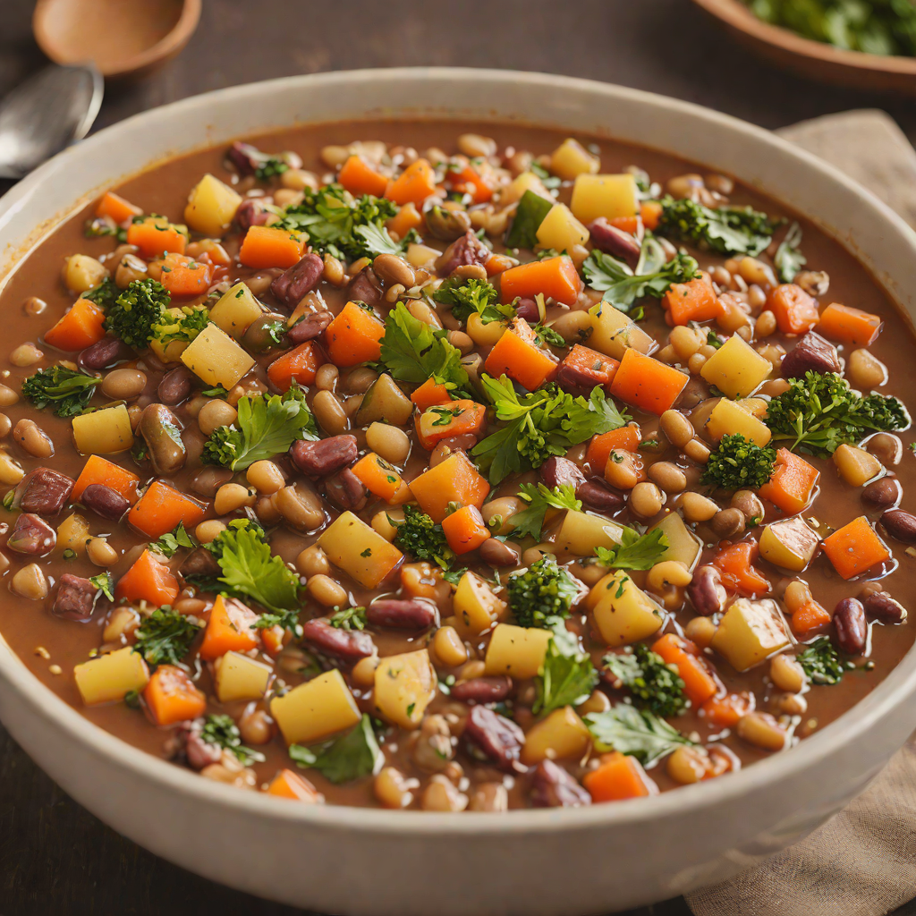 Northwest Ohio-Inspired Hearty Vegetable and Bean Stew
