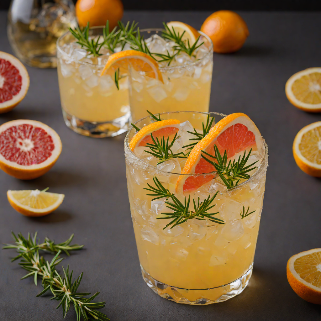 Rosemary Grapefruit Tequila Cooler