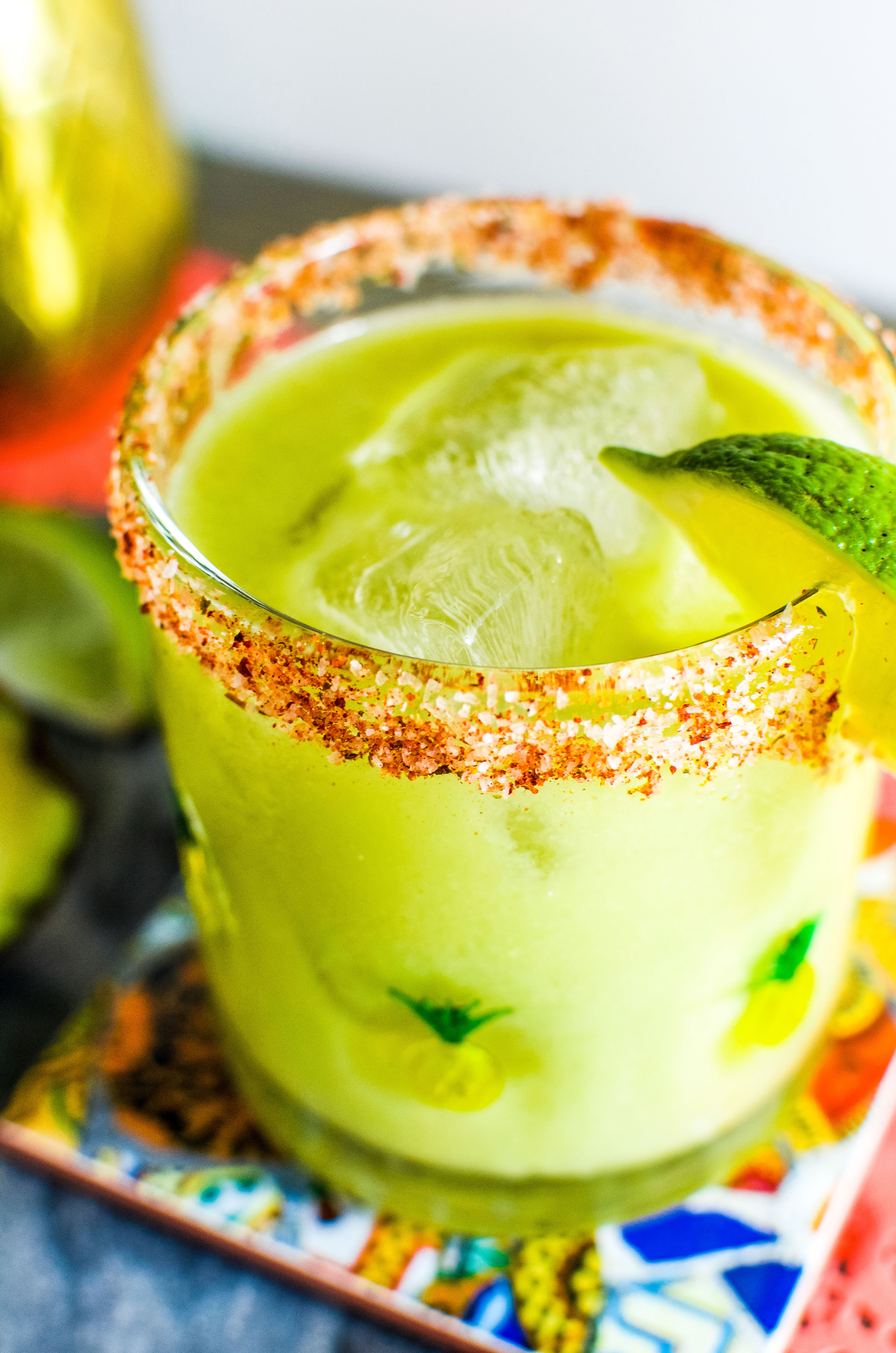 Avocado-Agave Margarita with Fresh Lime