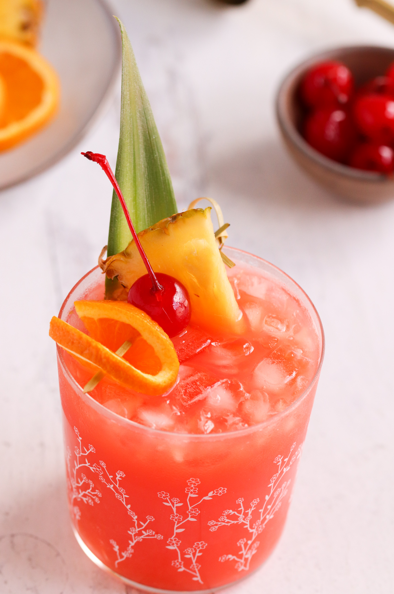 Reggae Rum Punch with Citrus and Spiced Rum