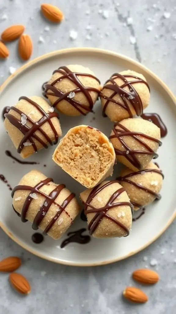Chocolate Macadamia Nut Almond Butter Fat Bombs