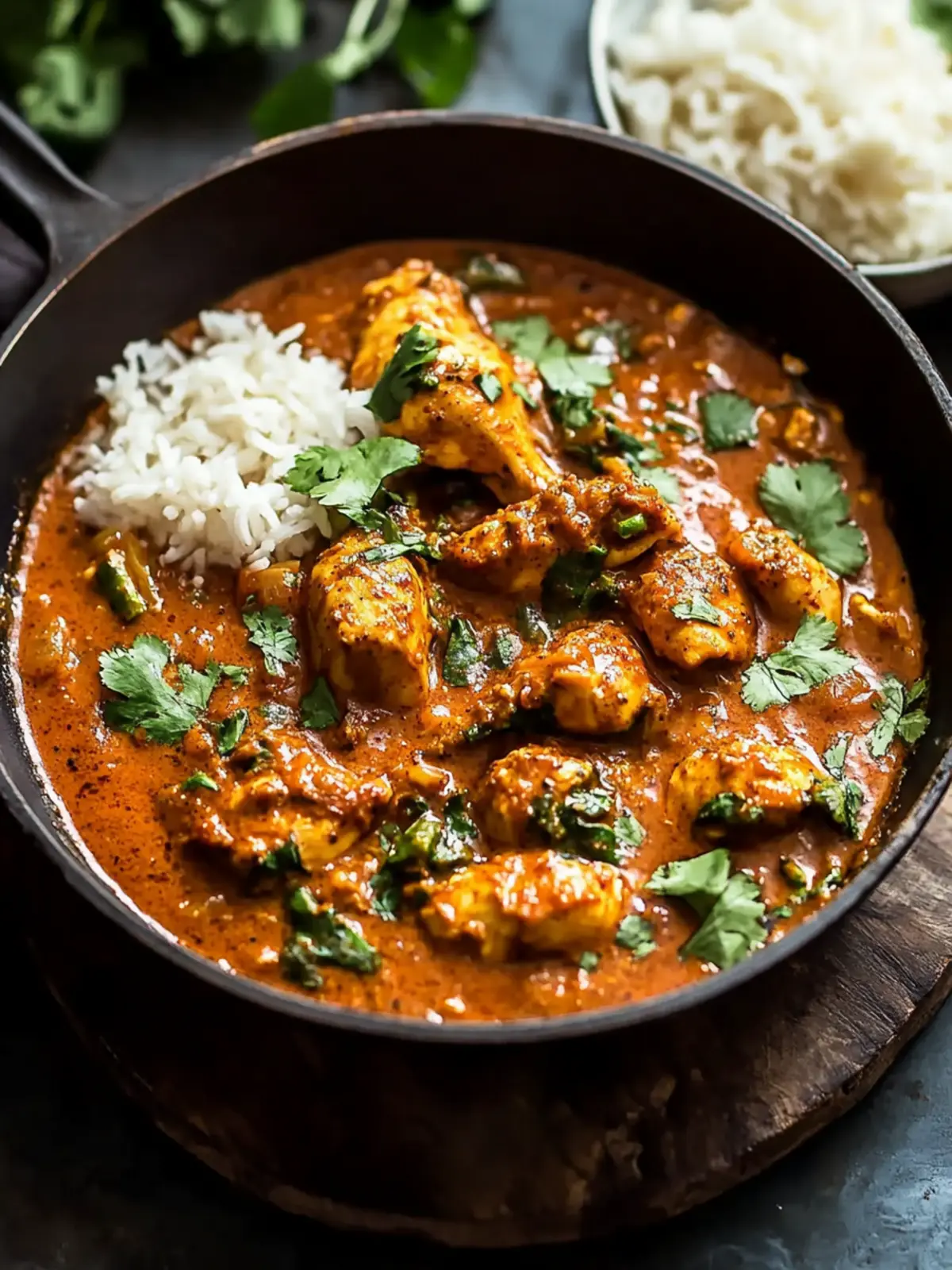 Berbere-Spiced Chicken Curry with Coconut Milk and Vegetables