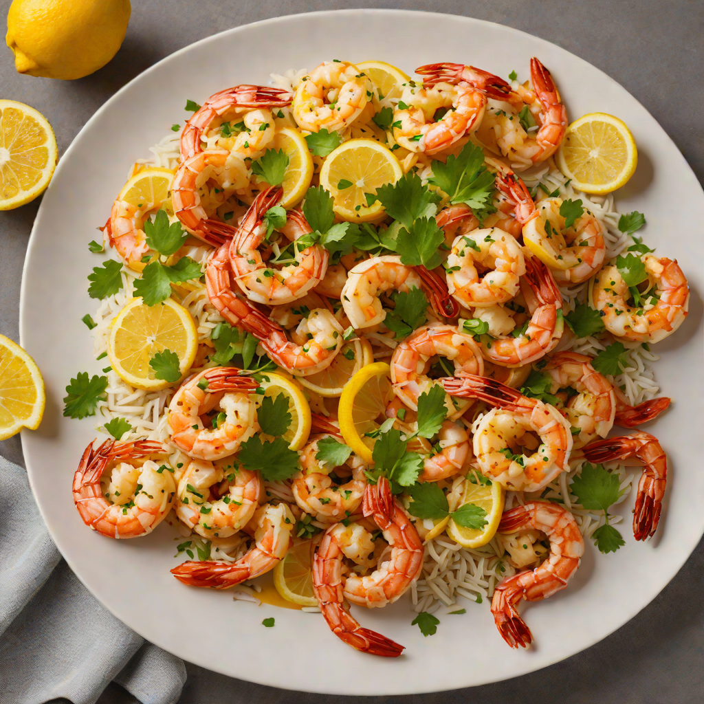 Sautéed Garlic Shrimp with Spicy Paprika and Lemon
