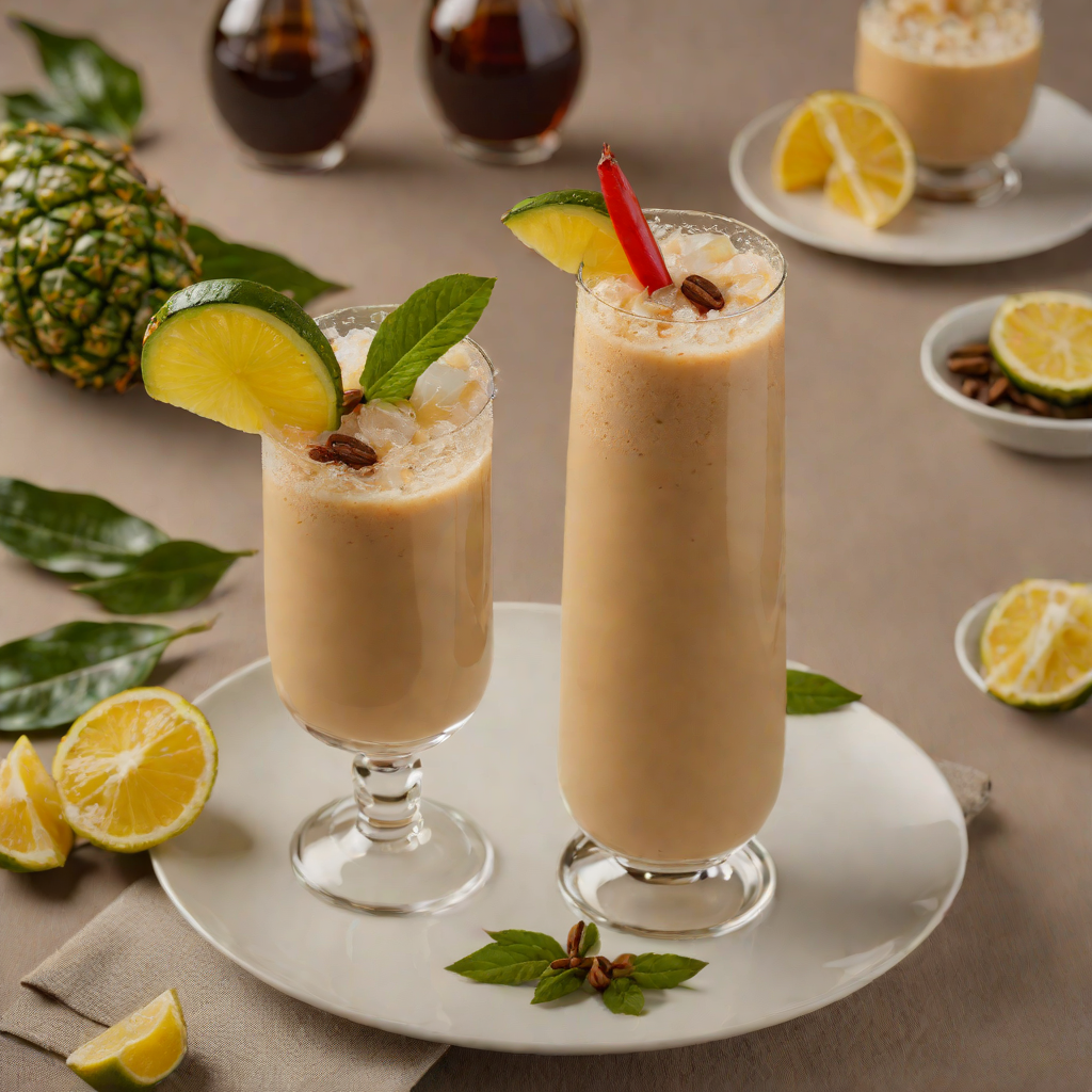Tropical Coffee Rum Cooler