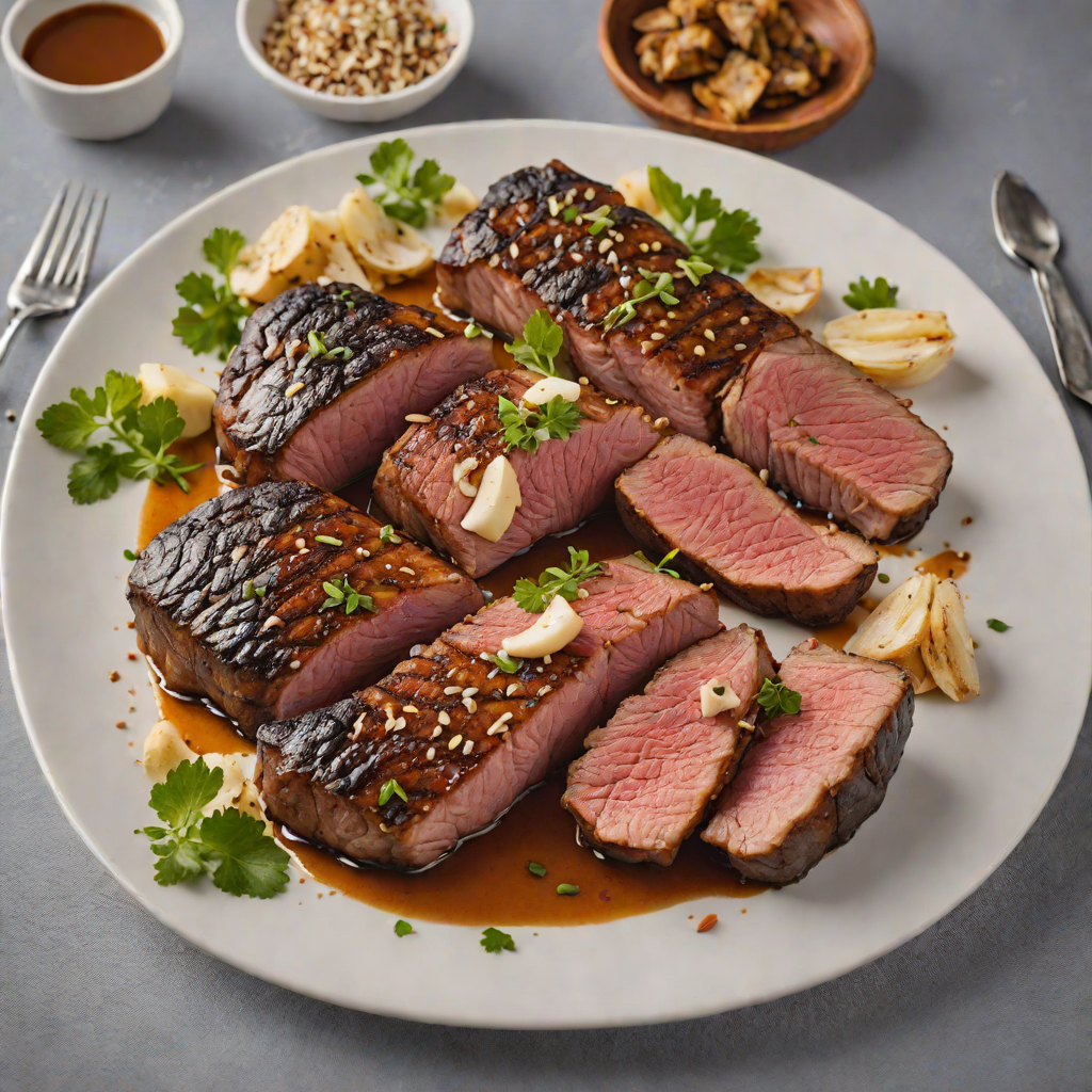 Charcoal-Grilled Picanha with Garlic and Sea Salt