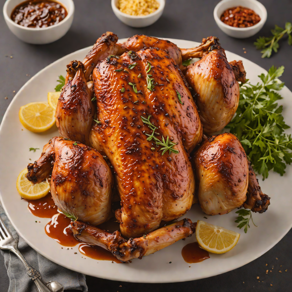 Wood-Fired Smoked Chicken with Spicy Alabama BBQ Rub