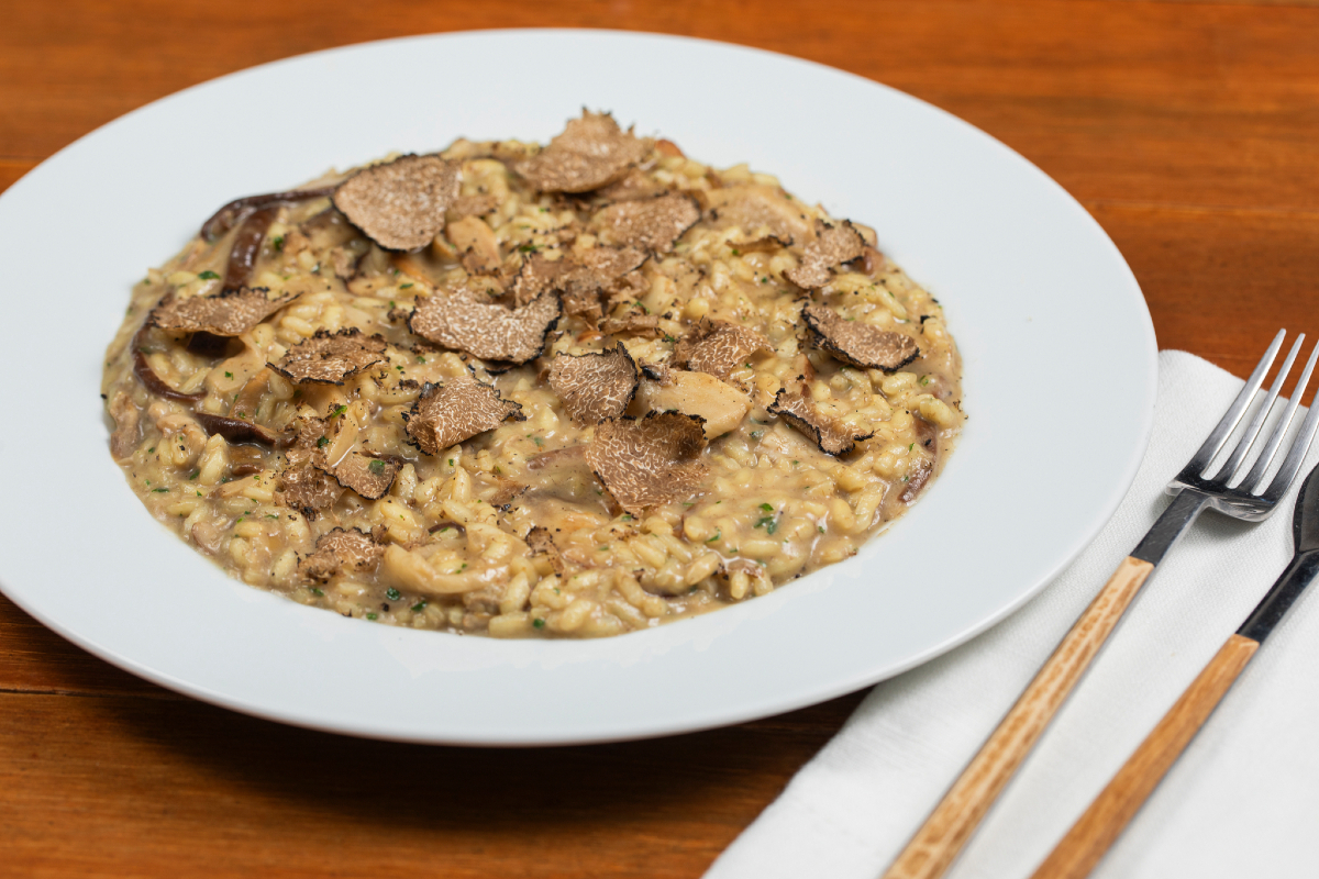 Signature Italian Risotto with Truffle Mushrooms