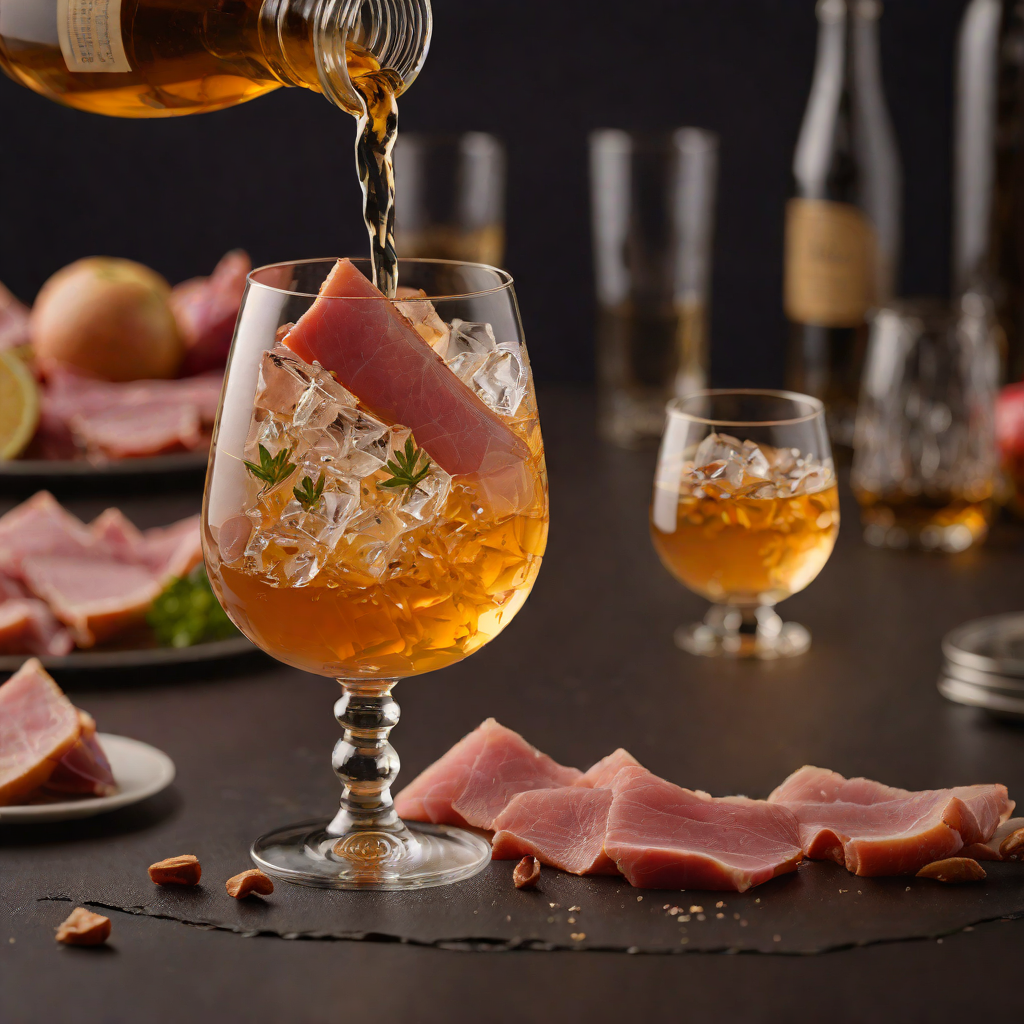 Cider-Ham Old Fashioned with Virginia Maple