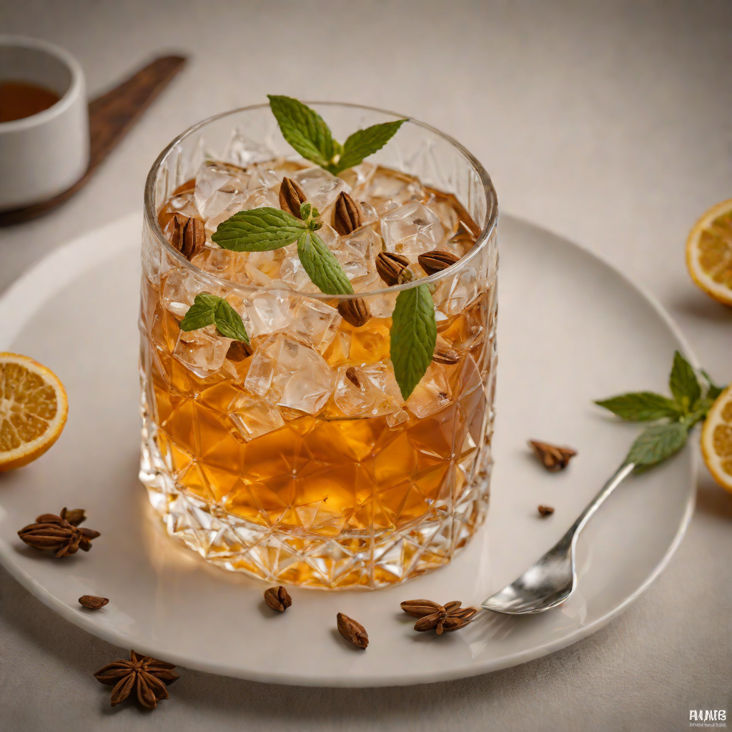 Cardamom-Spiced Vanilla Rum Old Fashioned