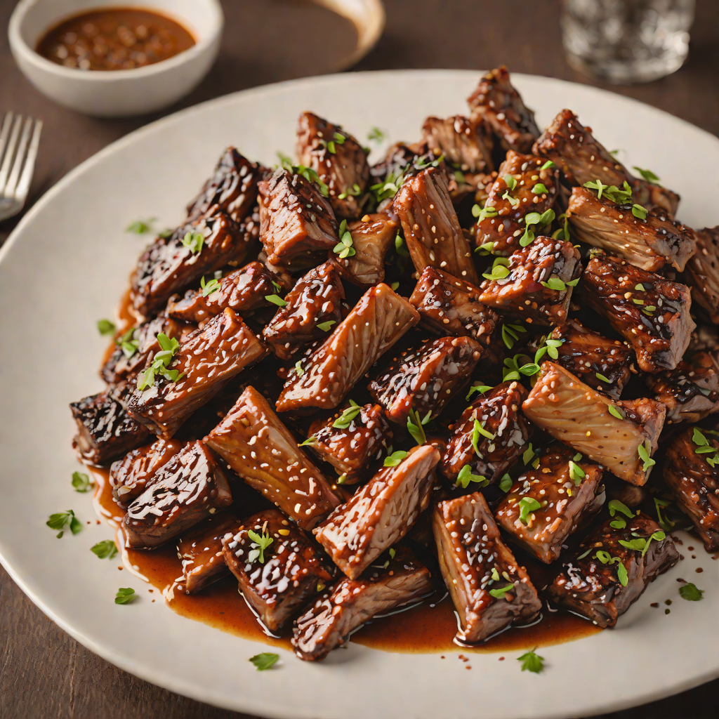 Slow-Smoked Rib Tips with Spiced Dry Rub