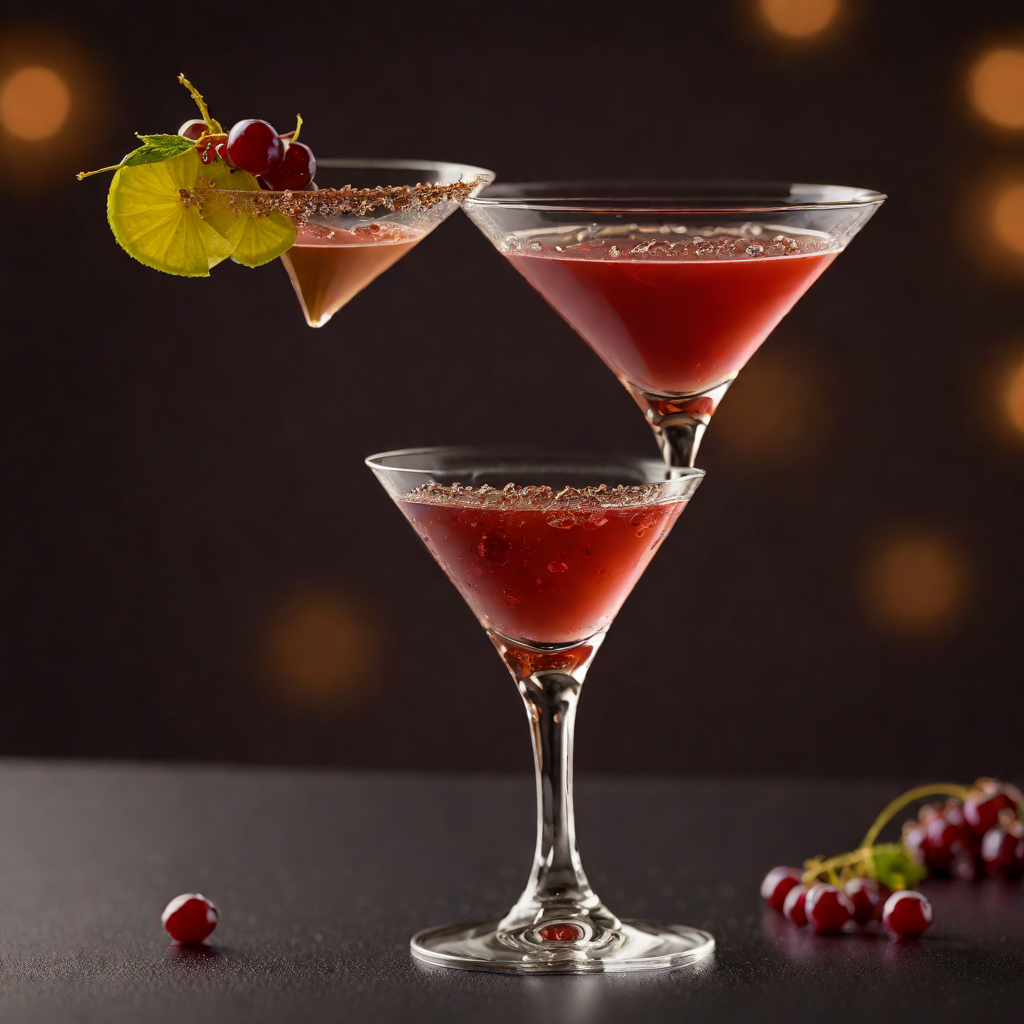 Velvet Dark Popularity Martini
