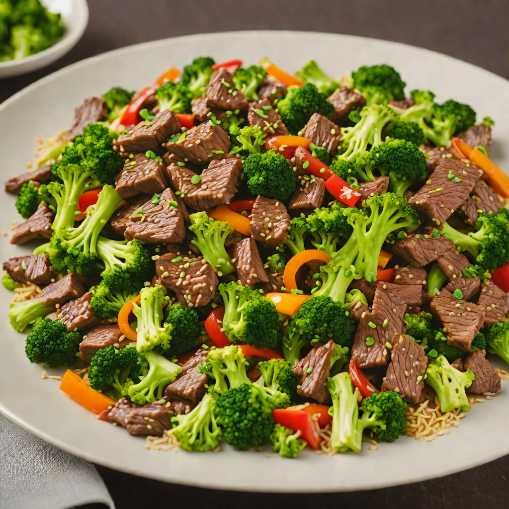 Quick Asian-Inspired Beef Stir Fry with Broccoli and Ginger