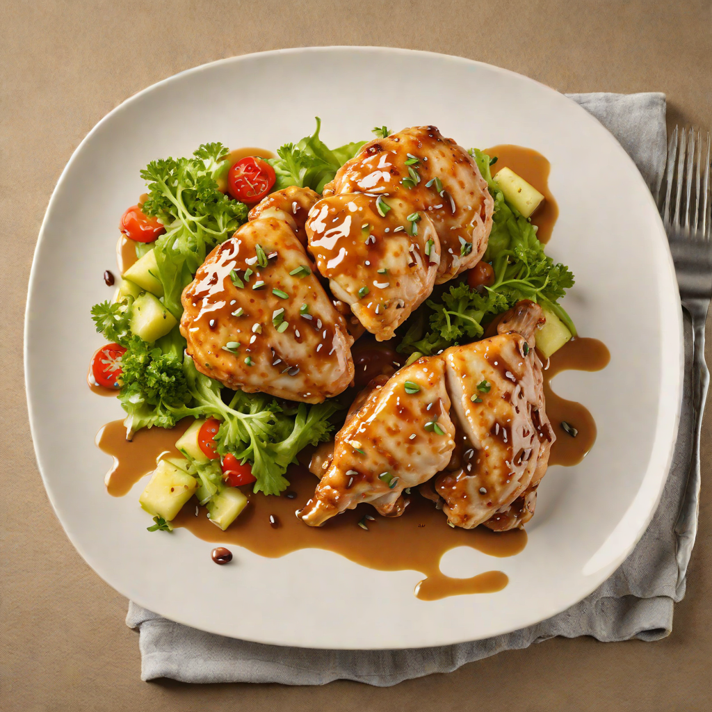 Sautéed Chicken with Toledo Honey Mustard Glaze