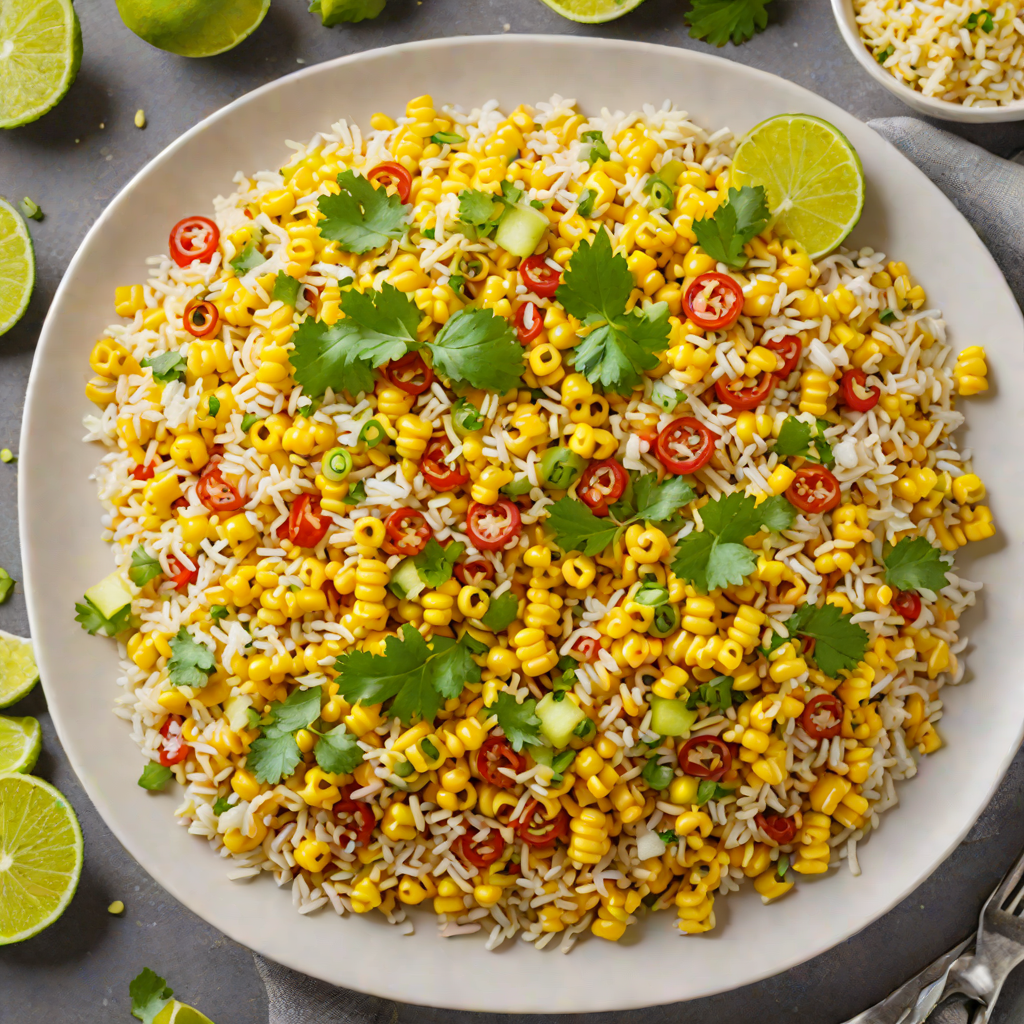 One-Pot Spicy Mexican Street Corn Rice