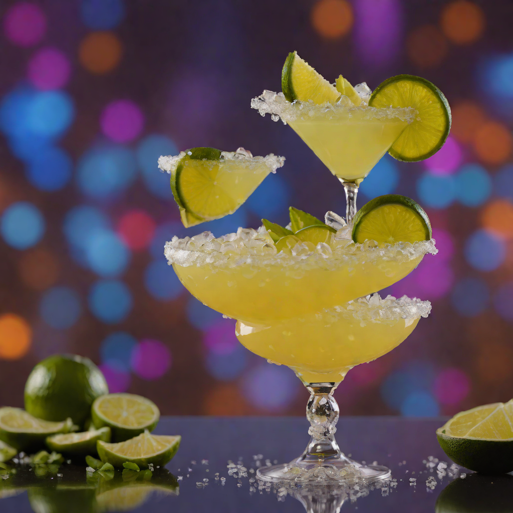 Electric Daisy Carnival-Inspired Neon Glow Margarita