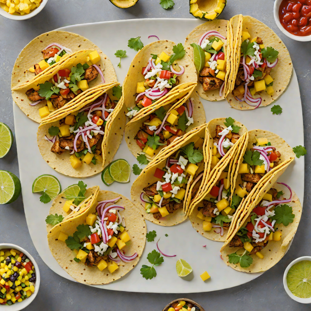 Coachella-Spiced Grilled Chicken Tacos with Pineapple Salsa