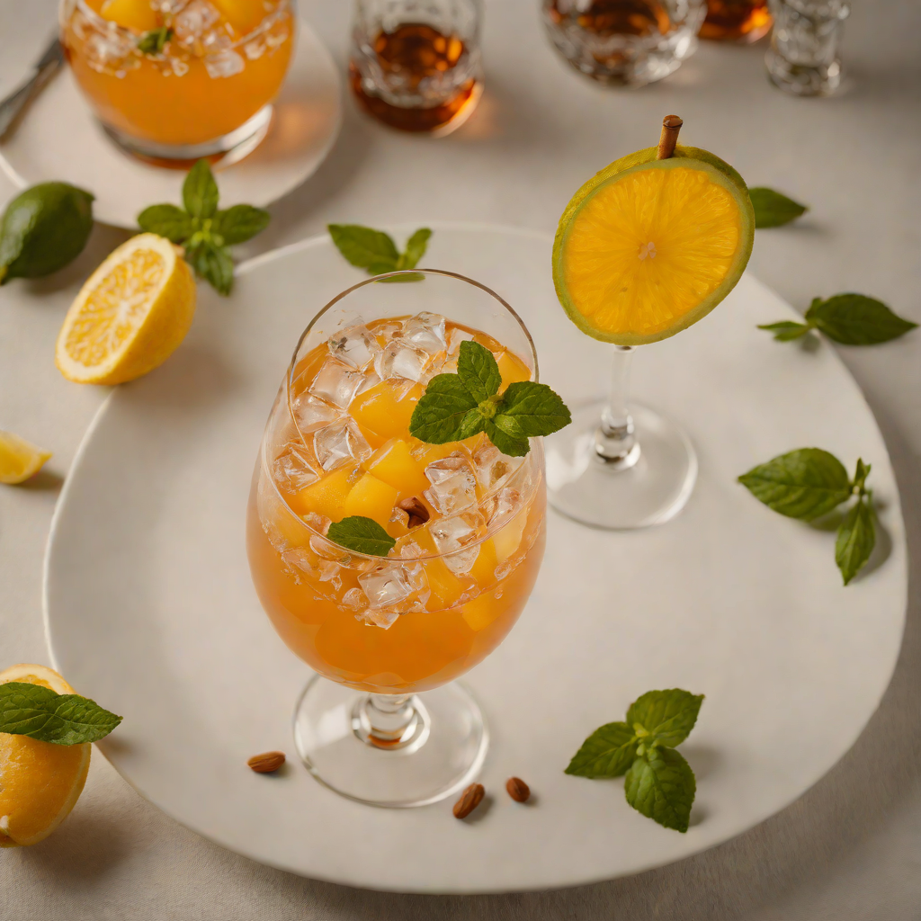 Caribbean Rum Sunset Mixer